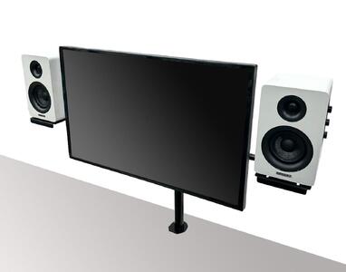 長尾製作所 モニターアーム対応スピーカースタンド VESA式