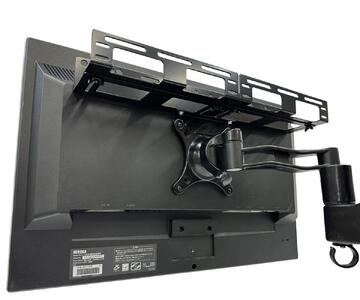 長尾製作所 モニターアーム・VESA対応HDD＆PC収納ホルダー 400