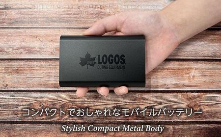 LOGOSモバイルバッテリー 10000mAh PD20W対応 LG-LP124K【ブラック】