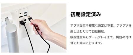 HDMIワイヤレスアダプター　USB-C タイプ（iPhone/スマホ用）