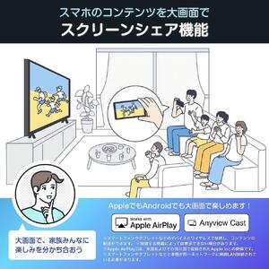 ハイセンス(55E6N) 55インチ 4K液晶スマートテレビ