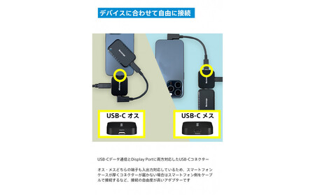 映像出力やデータ転送と同時に給電可能なマルチアダプター NX-PDPA1｜PDPアダプター®