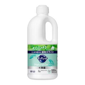 【花王】キュキュット Naturaldays ヴァーベナ 1250ml×6 食器用洗剤