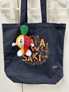 かわさきミュートン　ボールチェーン付きぬいぐるみ