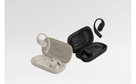 オープン型イヤホンfinal KDT3000 BLACK ながら聴き/耳を塞がない/マイク左右付け替え可/自分の声だけがクリアに届く