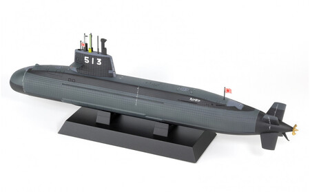 JBM09 1/350 海上自衛隊 潜水艦 SS-513 たいげい 塗装済み完成品