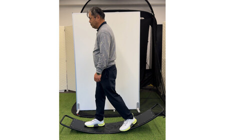 【ふるさと納税】ゴルフ上達＆転倒予防に「TenSwingボードミニ」：【増田哲仁プロ監修】