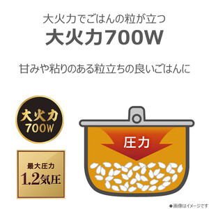 東芝 炊飯器 圧力IH 炊き分け機能 3.5合 RC-6PXX(H)