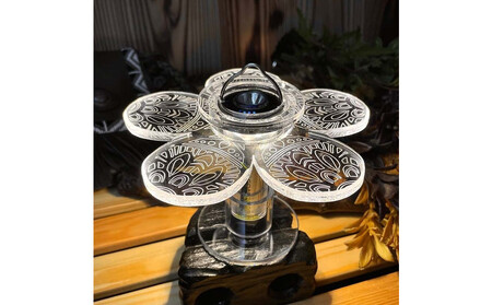 ゴールゼロ用シェード　GOBEN　五弁花　1個　アウトドア・インテリアに　川崎市自社工場一貫生産品