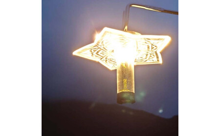 ゴールゼロ用シェード　YOZORA　夜空　1個　アウトドア・インテリアに　川崎市自社工場一貫生産品