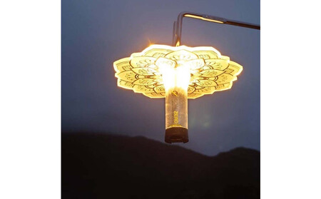 ゴールゼロ用シェード　REN　蓮　マット　1個　アウトドア・インテリアに　川崎市自社工場一貫生産品【light blue】