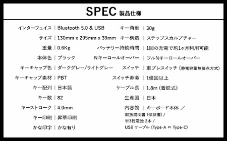 東プレ REALFORCE RC1 コンパクトキーボード 日本語配列 30g（型式：C1HJ13）