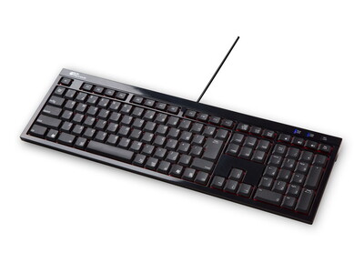 複数同時押し対応パンタグラフタイプゲーミングキーボード BFKB113PBK ｜ 家電 キーボード パソコン PC