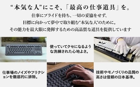 東プレ REALFORCE R4 プロのためのプレミアムキーボード 英語配列 テンキーレス 30g 黒 (型式：R4HD13)