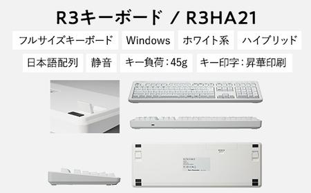 リアルフォースキーボード R3HA21