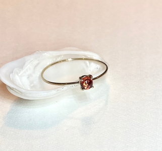 【9号】【天然石ジュエリー】 モザンビークガーネット k10(10金)リング◇ ※着日指定不可