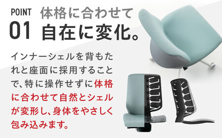 【グレー】オフィスチェア オカムラ 【スフィア】 オフィスチェア [AKAA010-5]