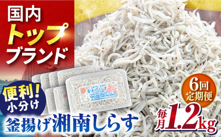 【全6回定期便】釜揚げしらす1.2kg（150ｇ×8パック） しらす シラス しらす シラス 釜揚げ 釜揚 【かねしち丸水産】 [AKFL007]