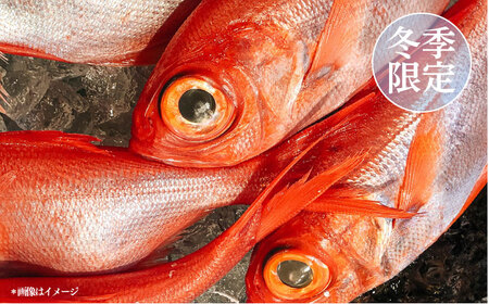 【先行予約】【冬季限定】下ごしらえ済 キンメダイ 約500~800g[AKAJ029]キンメダイ