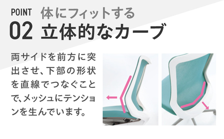 【ミディアムブルー】オフィスチェア オカムラ フルーエント　ブラックボディ オフィスチェア [AKAA024-7]