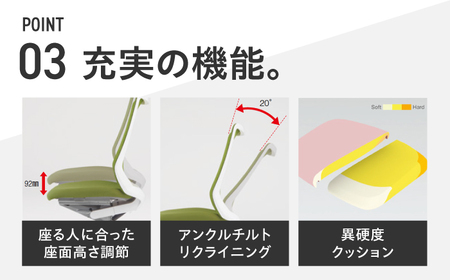 【ミディアムブルー】オフィスチェア オカムラ フルーエント　ブラックボディ オフィスチェア [AKAA024-7]