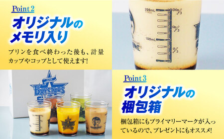 【先行予約】【2026年5月15日より順次お届け】【数量限定500セット】横浜DeNAベイスターズパッケージ おすすめプリン 5個セット【マーロウ】[AKAF141]