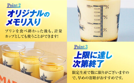 【先行予約】【2026年5月15日より順次お届け】【数量限定300セット】横浜DeNAベイスターズビーカー入り 北海道フレッシュクリームプリン 3個セット【マーロウ】[AKAF143]