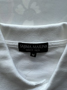 ポロシャツ 佐島マリーナ オリジナルポロシャツ メンズ レディース 服 ファッション シャツ S M L XL ホワイト ネイビー 白 紺 ホワイトS