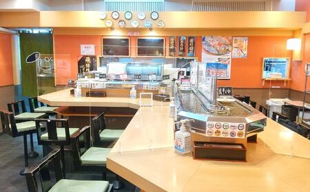 魚屋さんの新鮮回転寿司 横須賀中央店でご利用いただけるお食事券 1000円×3枚