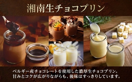 【 ふるさと納税 】生チョコプリン The Rich 湘南生チョコプリン 計8個 チョコレート 小林正和監修 葩亭プロデュース 株式会社みづほ野 濃厚 生チョコ スイーツ プレゼント ギフト なめらか バレンタイン  カカオ  コク 神奈川県 平塚市