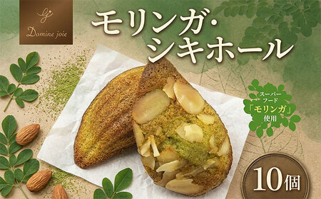 ドミネジョワ モリンガ・シキホール 10個入り スーパーフード モリンガ 焼き菓子 焼菓子 お菓子 菓子 スイーツ デザート 甘味 個包装 お取り寄せスイーツ 贈答品 送料無料 プレゼント 神奈川県 平塚市