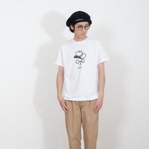 《0》【KEYMEMORY 鎌倉】カウボーイハットTシャツ WHITE