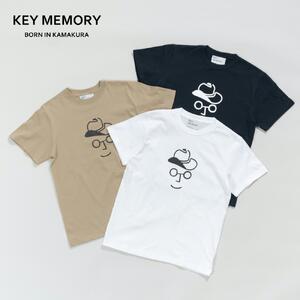 《3》【KEYMEMORY 鎌倉】カウボーイハットTシャツ WHITE