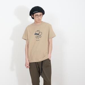 《1》【KEYMEMORY 鎌倉】カウボーイハットTシャツ BEIGE