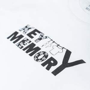 《2》【KEYMEMORY 鎌倉】フラワーロゴTシャツ WHITE