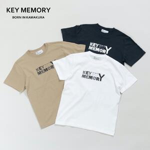 《3》【KEYMEMORY 鎌倉】フラワーロゴTシャツ WHITE