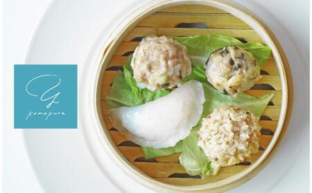 大人気！点心４種【ふんわり焼売(６ヶ入) もち米焼売(６ヶ入) しいたけ焼売(６ヶ入）海老水晶蒸し餃子(６ヶ入)】と肉団子の黒酢炒め・上海手羽中煮詰め合わせ