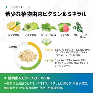 【バイオエリクサーV3】 疲労サポートサプリ|6袋・1080粒|アリウムSAC 植物由来ビタミン|ナイトプロテイン