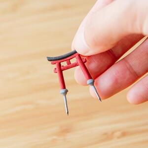 《苔テラリウム・コケリウム》きつねと朱鳥居S_枯山水 ボウルM