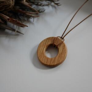 レザーコードネックレス【輪っか】