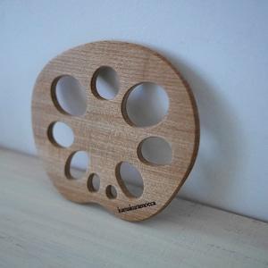 蓮根のティーポットトレー