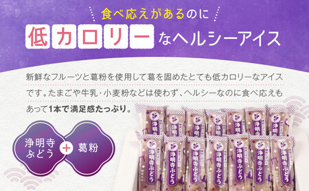 鎌倉くずバー 浄明寺ぶどう14本セット!