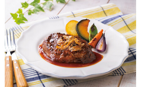 鎌倉だよりハンバーグ(チーズ・まいたけ)セット