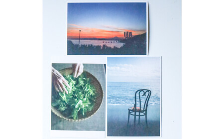 甘糟りり子著 鎌倉の家 撮り下ろし ポストカード セット