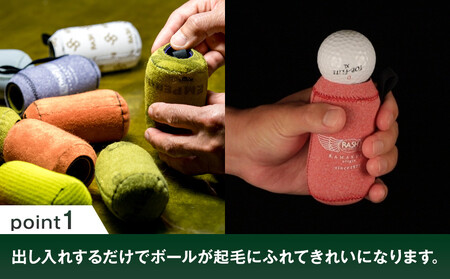 ゴルフボールケース(2個収納可能)