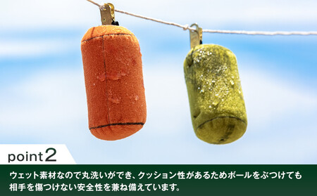 ゴルフボールケース(2個収納可能)