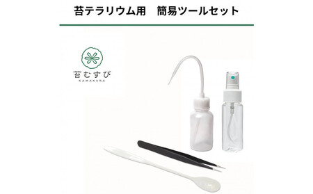 【渓流編】苔テラリウム制作キット（ツール付き）