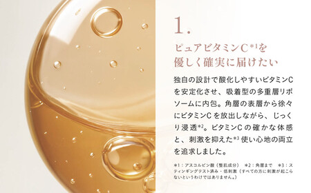 【12ヶ月定期便】【Lypo-C SKINBEAUTY】 PURE VC ファースト グロウエッセンス （28包） 1箱