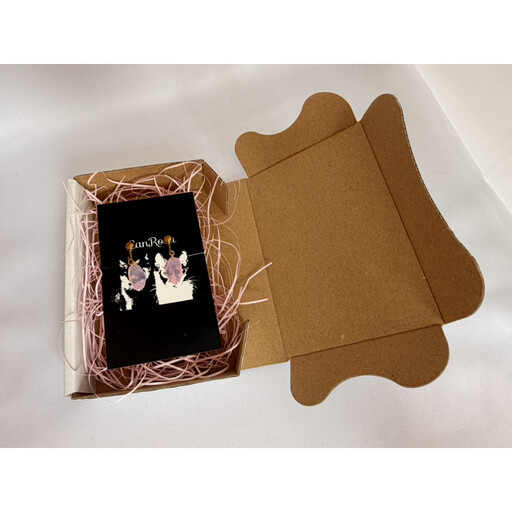 桜貝イヤリング