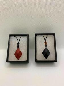 鎌倉彫ペンダント 黒